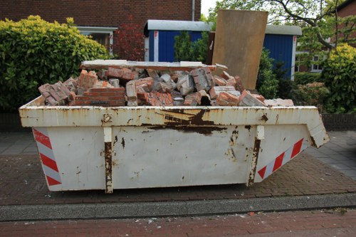 Professional office clearance team at work in Bermondsey