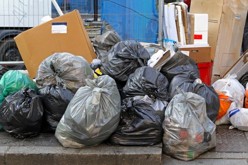 Professional team conducting house clearance in Bermondsey